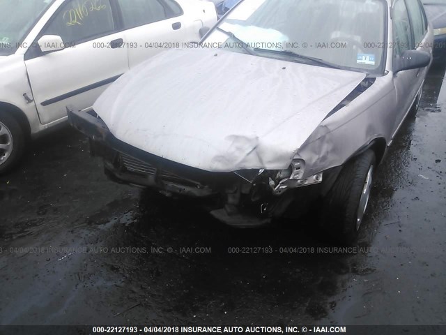 2T1BR18E7WC007739 - 1998 TOYOTA COROLLA VE/CE/LE 米色 照片 6