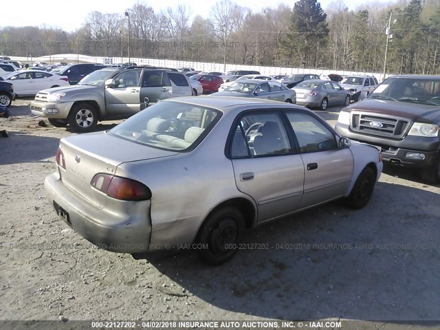 1NXBR18E1WZ102053 - 1998 TOYOTA COROLLA VE/CE/LE 米色 照片 4
