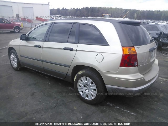 2A4GM48456R645866 - 2006 CHRYSLER PACIFICA GOLD photo 3