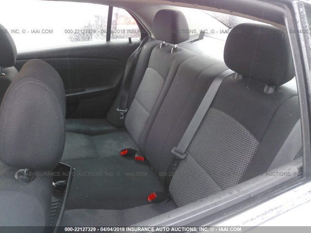 1G1ZH57B694265797 - 2009 CHEVROLET MALIBU 1LT SILVER photo 8