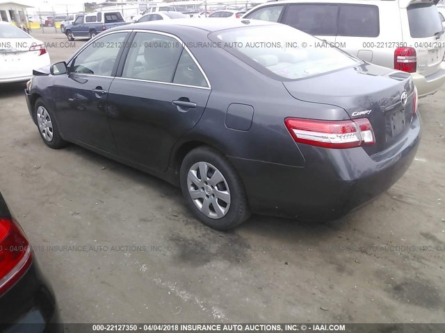 4T1BF3EK9AU067382 - 2010 TOYOTA CAMRY SE/LE/XLE 灰色 照片 3