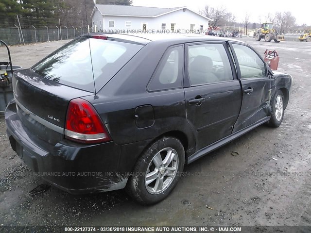 1G1ZT64855F179652 - 2005 CHEVROLET MALIBU MAXX LS 黑色 照片 4
