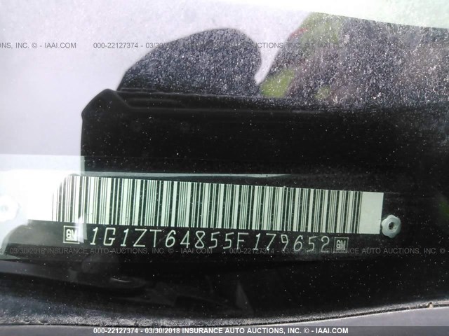 1G1ZT64855F179652 - 2005 CHEVROLET MALIBU MAXX LS 黑色 照片 9