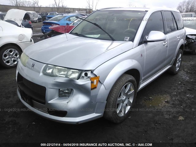 5GZCZ63474S844209 - 2004 SATURN VUE SILVER photo 2