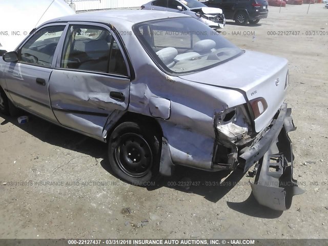 1NXBR12E0XZ245733 - 1999 TOYOTA COROLLA VE/CE/LE GRAY photo 6