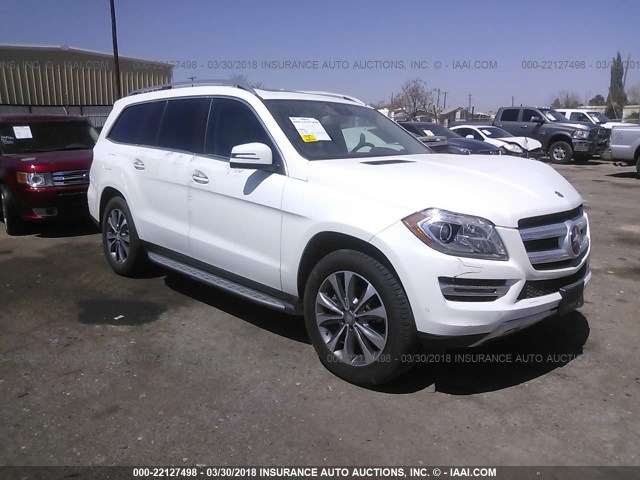 4JGDF6EE5GA675205 - 2016 MERCEDES-BENZ GL 450 4MATIC WHITE photo 1