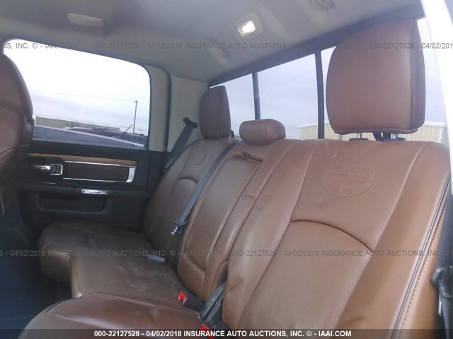 3C6UR5GL2DG530094 - 2013 RAM 2500 LONGHORN BROWN photo 8