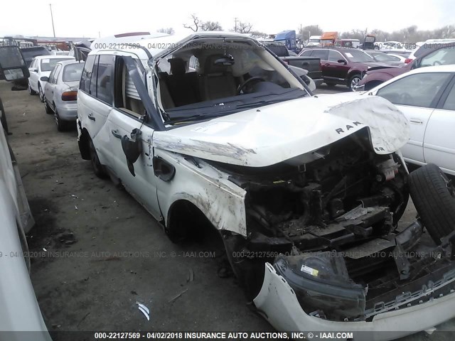 SALSF25476A915504 - 2006 LAND ROVER RANGE ROVER SPORT HSE WHITE photo 1