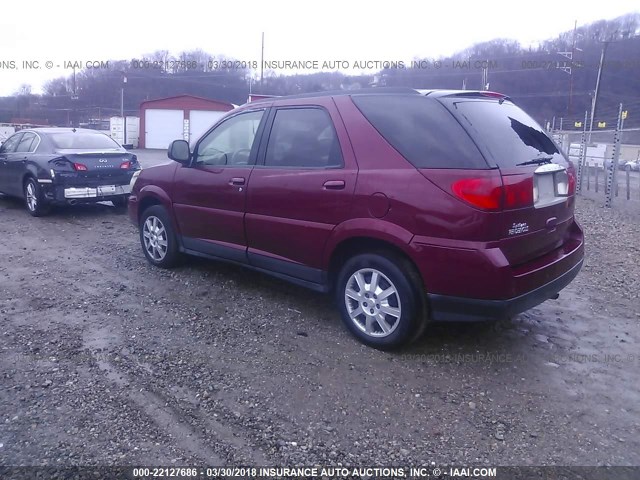 3G5DA03L57S502291 - 2007 BUICK RENDEZVOUS CX/CXL RED photo 3