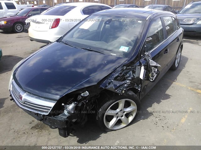 W08AT671085057951 - 2008 SATURN ASTRA XR BLACK photo 2