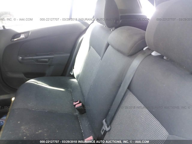 W08AT671085057951 - 2008 SATURN ASTRA XR BLACK photo 8