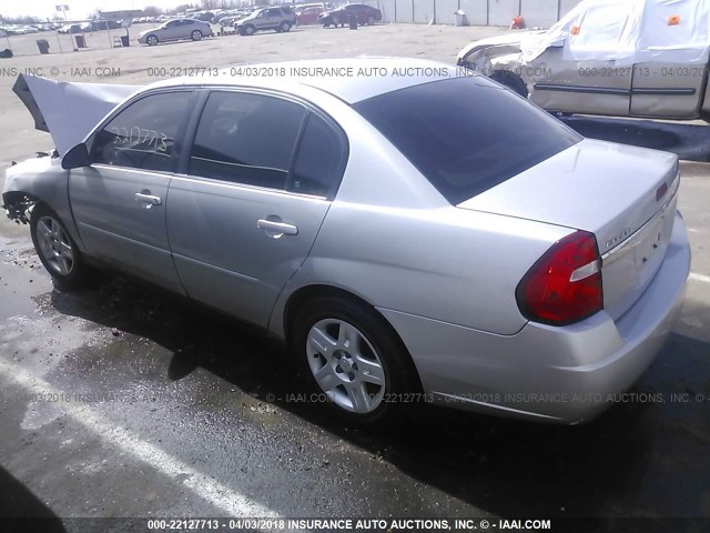 1G1ZS58F17F108909 - 2007 CHEVROLET MALIBU LS 银色 照片 3