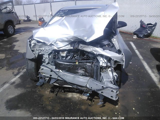 1G1ZS58F17F108909 - 2007 CHEVROLET MALIBU LS 银色 照片 6