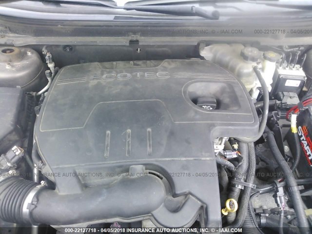 1G1ZC5E03CF103945 - 2012 CHEVROLET MALIBU 1LT Qəhvəyi foto 10