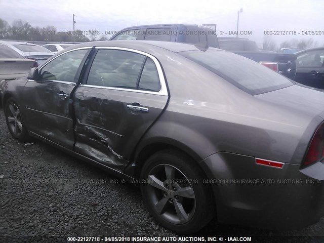 1G1ZC5E03CF103945 - 2012 CHEVROLET MALIBU 1LT Qəhvəyi foto 6