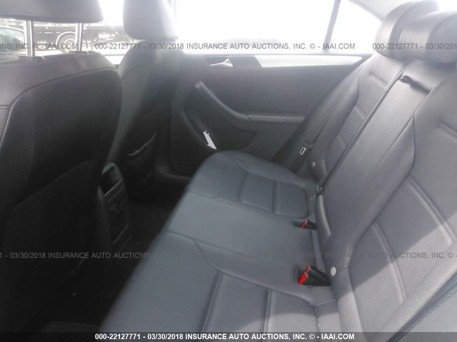 3VWLL7AJ2CM349633 - 2012 VOLKSWAGEN JETTA TDI GRAY photo 8