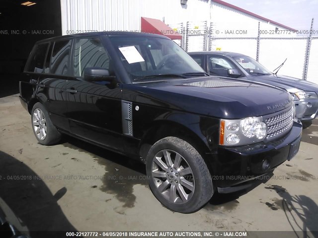 SALMF13476A235415 - 2006 LAND ROVER RANGE ROVER SUPERCHARGED BLACK photo 1