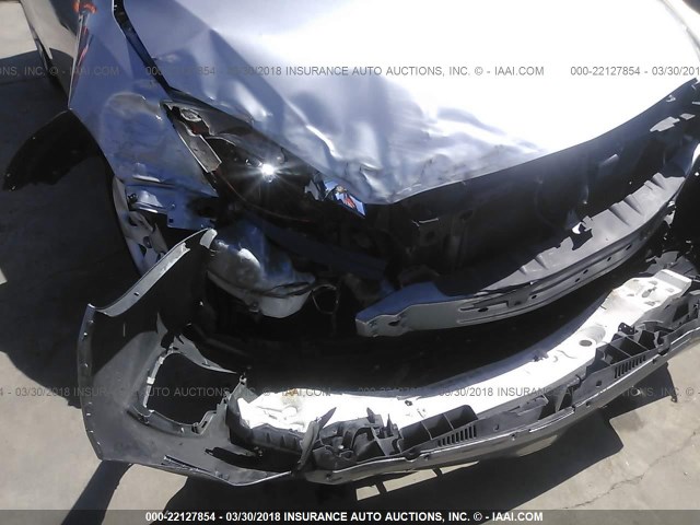 JM1BL1SF5A1332440 - 2010 MAZDA 3 I SILVER photo 6