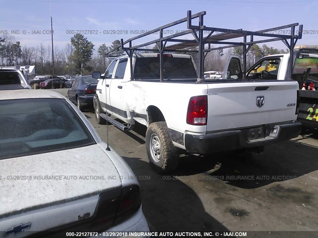 3C6TR5HT0EG152899 - 2014 RAM 2500 ST WHITE photo 3