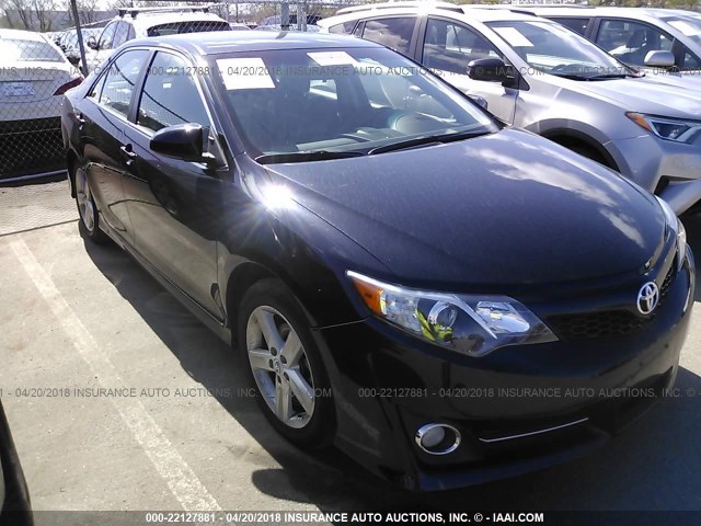 4T1BF1FK4EU365895 - 2014 TOYOTA CAMRY L/SE/LE/XLE 黑色 照片 1