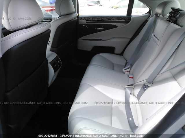 JTHCL5EF6F5023629 - 2015 LEXUS LS 460 GRAY photo 8