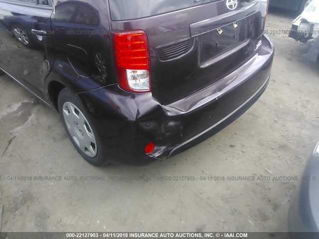 JTLZE4FE2EJ064209 - 2014 TOYOTA SCION XB MAROON photo 6