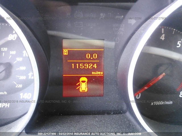 JA4AS2AW4AZ011040 - 2010 MITSUBISHI OUTLANDER ES შავი ფოტო 7