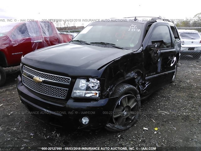 1GNFK330X9R205651 - 2009 CHEVROLET TAHOE K1500 LTZ BLACK photo 2