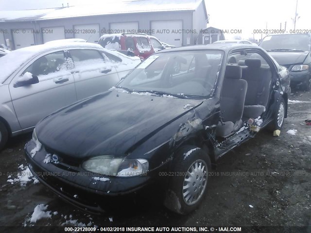 1Y1SK52852Z412010 - 2002 CHEVROLET GEO PRIZM LSI 黑色 照片 2