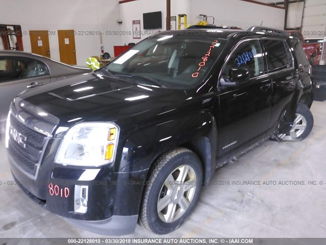 2GKALREK2E6358004 - 2014 GMC TERRAIN SLE BLACK photo 2