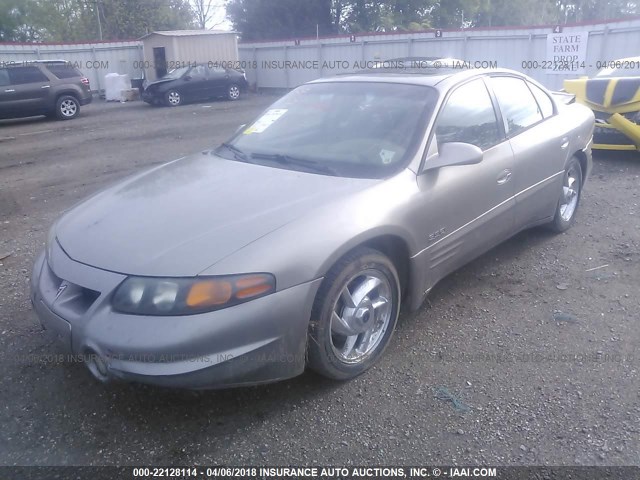 1G2HZ541314153544 - 2001 PONTIAC BONNEVILLE SSEI TAN photo 2