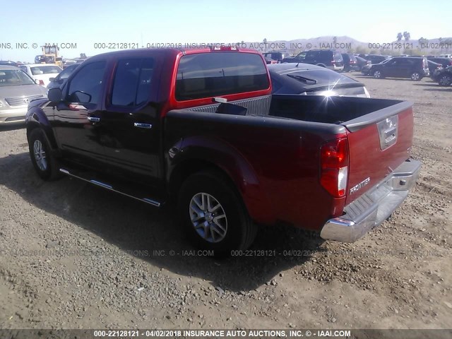 1N6AD0ER1HN746985 - 2017 NISSAN FRONTIER S/SV/SL/PRO-4X RED photo 3