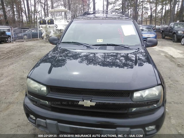 1GNET16SX36194119 - 2003 CHEVROLET TRAILBLAZER EXT BLACK photo 6