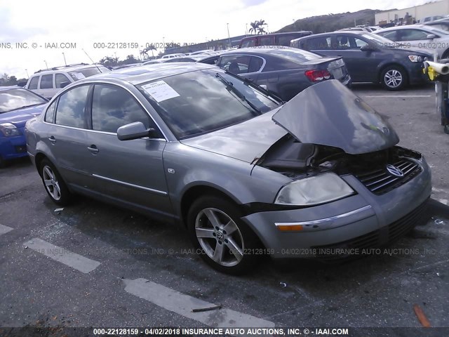 WVWRH63BX4P055410 - 2004 VOLKSWAGEN PASSAT GLX 银色 照片 1