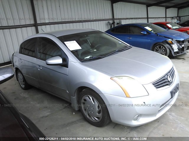 3N1AB6AP9AL654337 - 2010 NISSAN SENTRA 2.0/2.0S/SR/2.0SL SILVER photo 1