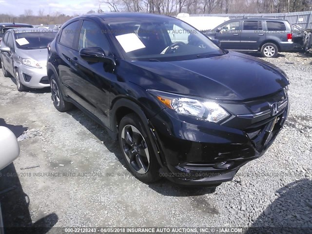 3CZRU6H57JG702144 - 2018 HONDA HR-V EX BLACK photo 1