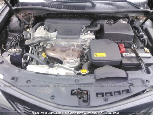 4T1BF1FK7CU143428 - 2012 TOYOTA CAMRY SE/LE/XLE Черный фото 10