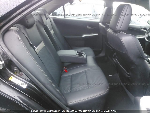 4T1BF1FK7CU143428 - 2012 TOYOTA CAMRY SE/LE/XLE Черный фото 8