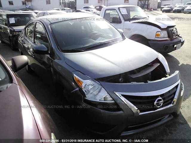 3N1CN7AP0GL857518 - 2016 NISSAN VERSA S/S PLUS/SV/SL GRAY photo 1