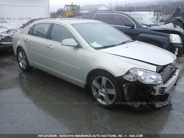 1G1ZC5E04CF214648 - 2012 CHEVROLET MALIBU 1LT TAN photo 1