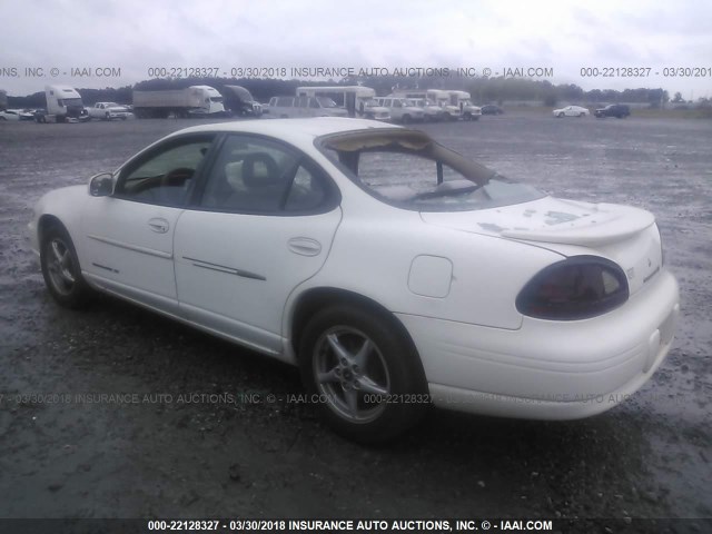 1G2WK52J32F258797 - 2002 PONTIAC GRAND PRIX SE WHITE photo 3