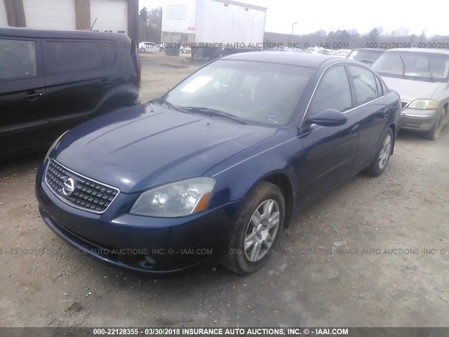 1N4AL11D96C213626 - 2006 NISSAN ALTIMA S/SL BLUE photo 2