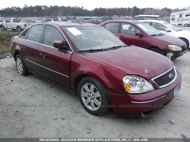 1FAFP24136G131062 - 2006 FORD FIVE HUNDRED SEL RED photo 1