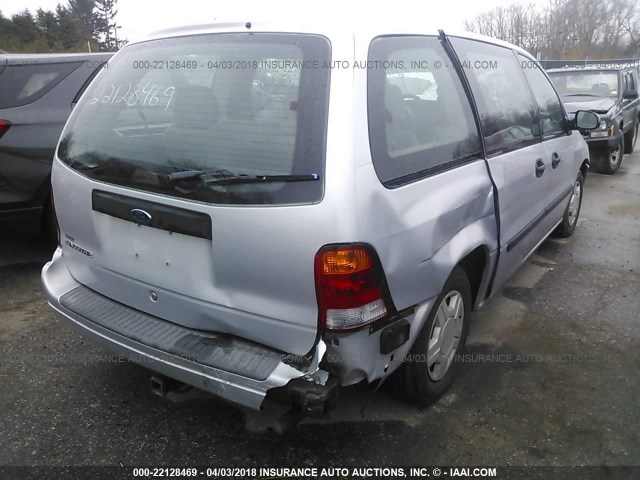 2FMZA50473BB91452 - 2003 FORD WINDSTAR WAGON SILVER photo 4