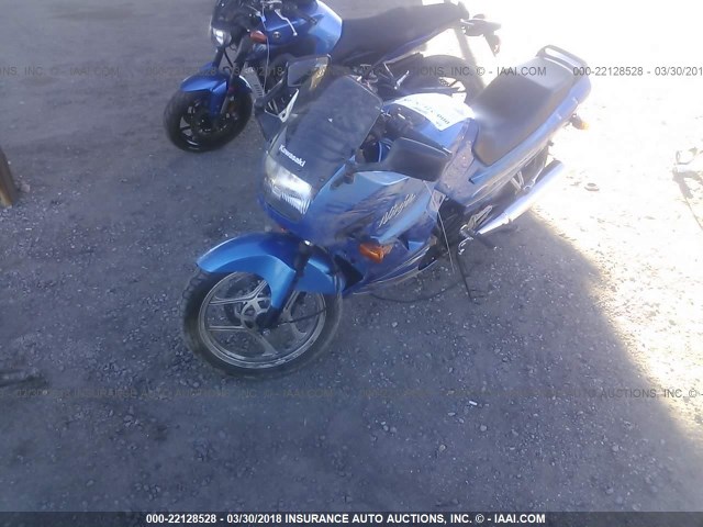 JKAEXMF177DA41296 - 2007 KAWASAKI EX250 F BLUE photo 2