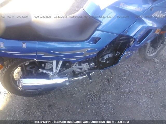 JKAEXMF177DA41296 - 2007 KAWASAKI EX250 F BLUE photo 8