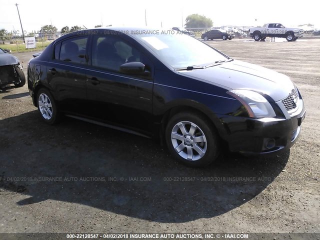 3N1AB6APXCL775137 - 2012 NISSAN SENTRA 2.0/2.0S/SR/2.0SL BLACK photo 1