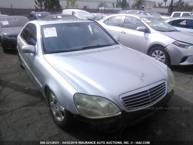 WDBNG70J62A286970 - 2002 MERCEDES-BENZ S 430 SILVER photo 1