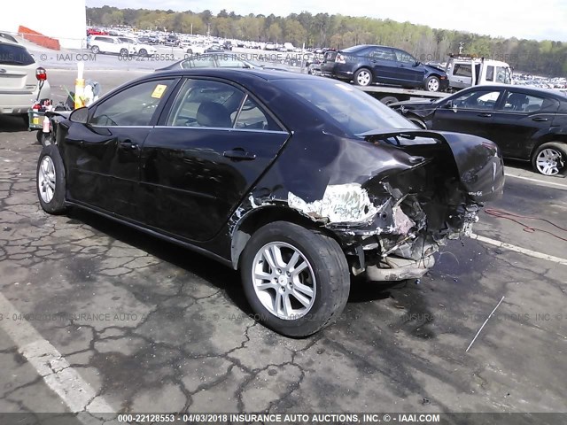 1G2ZG528154119389 - 2005 PONTIAC G6 BLACK photo 3