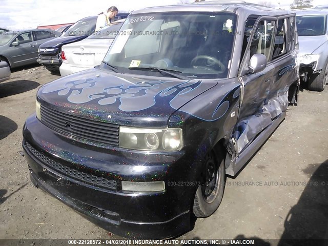 JTLKT324350219600 - 2005 TOYOTA SCION XB ნაცრისფერი ფოტო 2